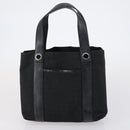 BVLGARI Burberry Nova Check Tote Bag Nylon Canvas 2 Set Black Beige Auth 152213-10