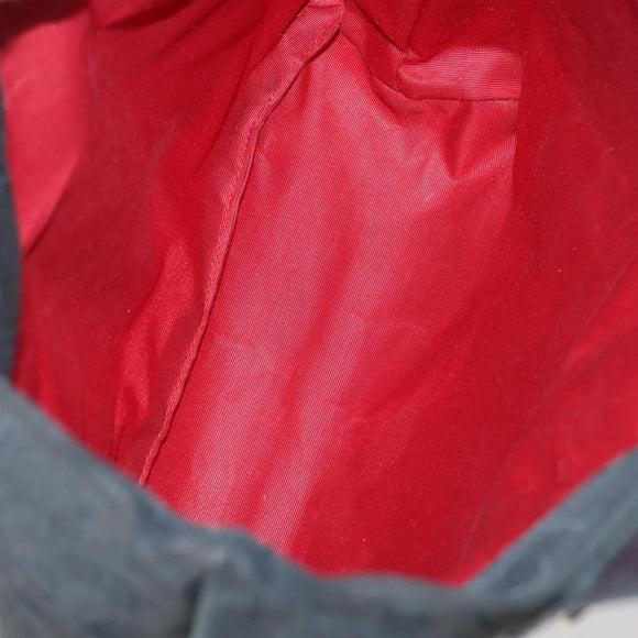 BVLGARI Burberry Nova Check Tote Bag Nylon Canvas 2 Set Black Beige Auth 152213