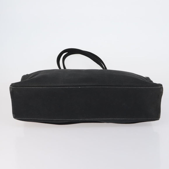 BVLGARI Burberry Nova Check Tote Bag Nylon Canvas 2 Set Black Beige Auth 152213