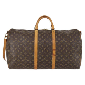 LOUIS VUITTON Monogram Keepall Bandouliere 60 Boston Bag M41412 LV Auth 152215 - 0