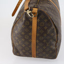 LOUIS VUITTON Monogram Keepall Bandouliere 60 Boston Bag M41412 LV Auth 152215-5
