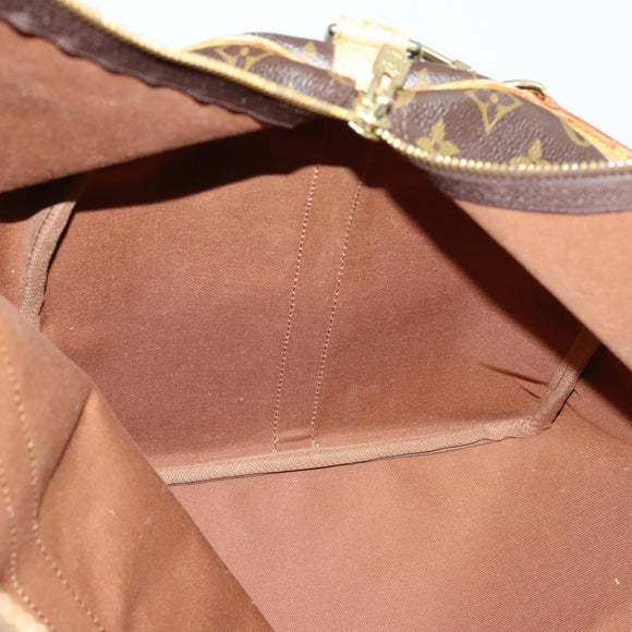 LOUIS VUITTON Monogram Keepall Bandouliere 55 Boston Bag M41414 LV Auth 152216