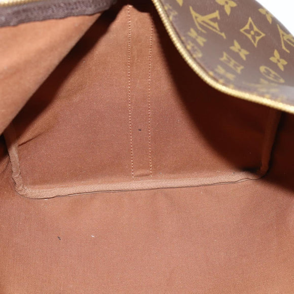 LOUIS VUITTON Monogram Keepall Bandouliere 55 Boston Bag M41414 LV Auth 152216