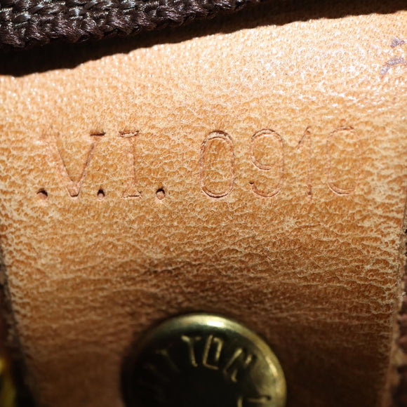 LOUIS VUITTON Monogram Keepall Bandouliere 55 Boston Bag M41414 LV Auth 152216