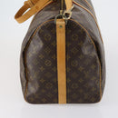 LOUIS VUITTON Monogram Keepall Bandouliere 55 Boston Bag M41414 LV Auth 152216-3