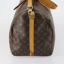 LOUIS VUITTON Monogram Keepall Bandouliere 55 Boston Bag M41414 LV Auth 152216-4