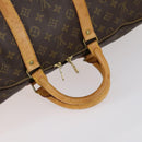 LOUIS VUITTON Monogram Keepall Bandouliere 55 Boston Bag M41414 LV Auth 152216-8