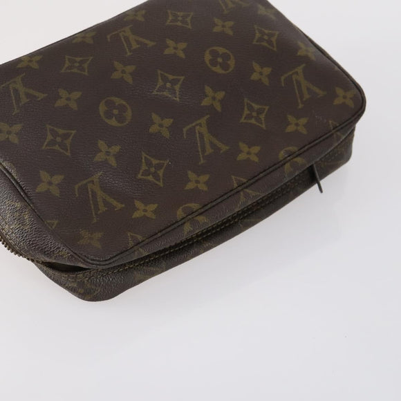 LOUIS VUITTON Monogram Clutch Bag 4 Set LV Auth 152221