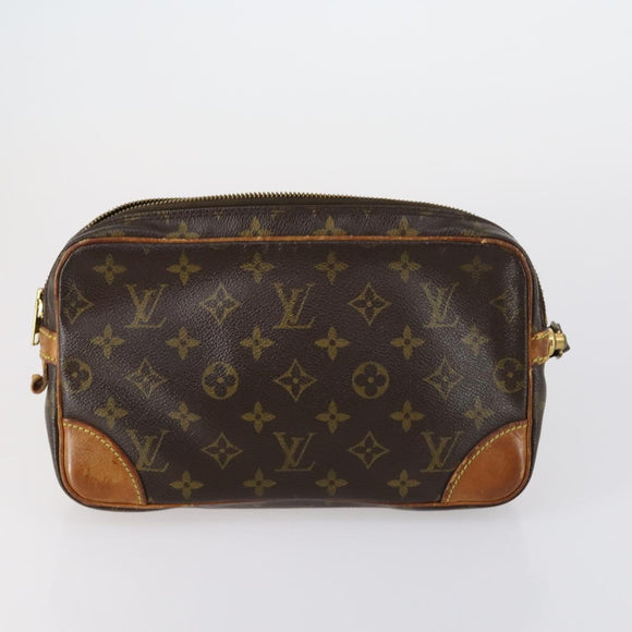 LOUIS VUITTON Monogram Clutch Bag 4 Set LV Auth 152221