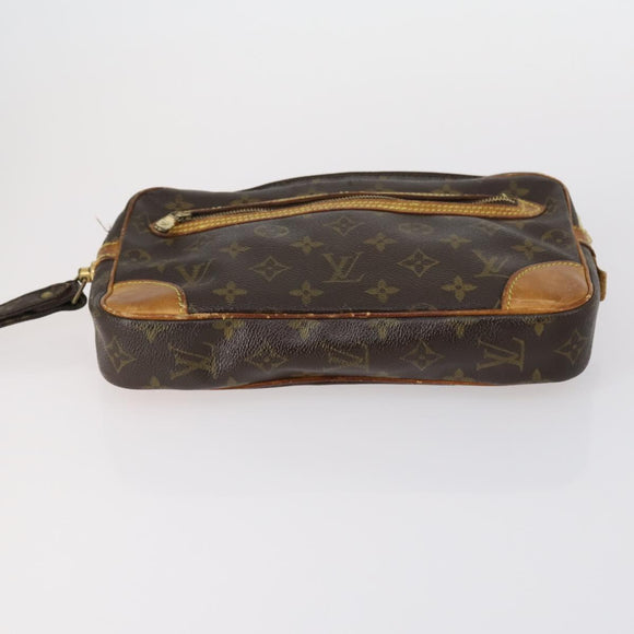 LOUIS VUITTON Monogram Clutch Bag 4 Set LV Auth 152221