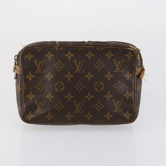 LOUIS VUITTON Monogram Clutch Bag 4 Set LV Auth 152221