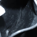 FENDI Spiral Pasta Shoulder Bag Suede Black Gold Auth 152232-20