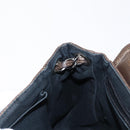 CHANEL Chain Shoulder Bag Caviar Skin Brown Silver CC Auth 152234-20