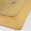 CHANEL Tote Bag Rubber Beige CC Auth 152235-16