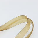 CHANEL Tote Bag Rubber Beige CC Auth 152235-8