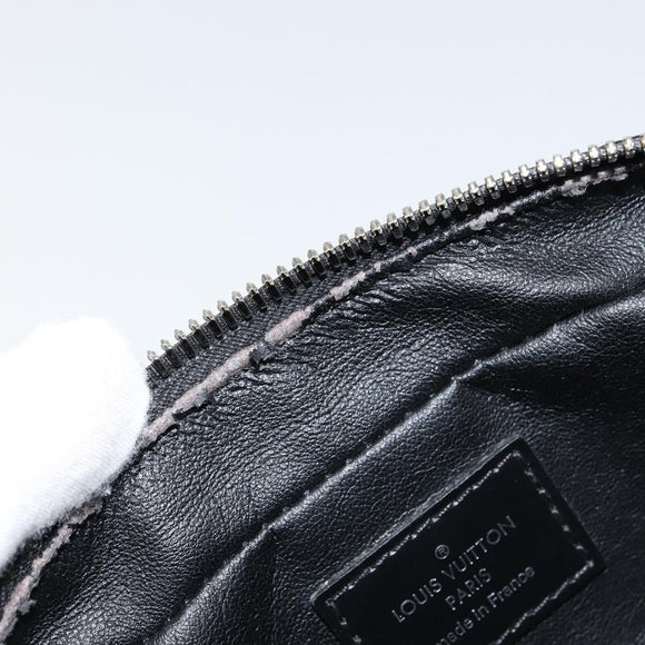 LOUIS VUITTON Damier Graphite Trousse Toilette PM Clutch Bag N47522 Auth 152238