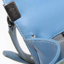 CHANEL Chain Boy Chanel Shoulder Bag Patent leather Green Blue CC Auth 152239-10