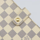 LOUIS VUITTON Damier Azur Agenda MM Day Planner Cover R20707 LV Auth 152240-17