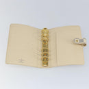 LOUIS VUITTON Damier Azur Agenda MM Day Planner Cover R20707 LV Auth 152240-8