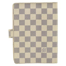 LOUIS VUITTON Damier Azur Agenda MM Day Planner Cover R20707 LV Auth 152240-2