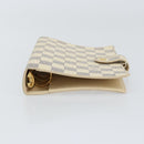 LOUIS VUITTON Damier Azur Agenda MM Day Planner Cover R20707 LV Auth 152240-6