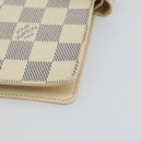 LOUIS VUITTON Damier Azur Agenda MM Day Planner Cover R20707 LV Auth 152240-14