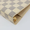 LOUIS VUITTON Damier Azur Agenda MM Day Planner Cover R20707 LV Auth 152240-7