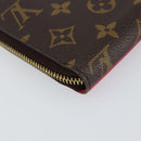LOUIS VUITTON Monogram Zippy Wallet Giraffe Long Wallet M62085 LV Auth 152241-11