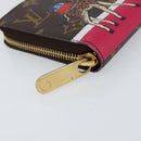 LOUIS VUITTON Monogram Zippy Wallet Giraffe Long Wallet M62085 LV Auth 152241-12