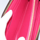 LOUIS VUITTON Monogram Zippy Wallet Giraffe Long Wallet M62085 LV Auth 152241-16