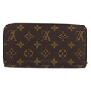 LOUIS VUITTON Monogram Zippy Wallet Giraffe Long Wallet M62085 LV Auth 152241-3