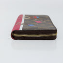 LOUIS VUITTON Monogram Zippy Wallet Giraffe Long Wallet M62085 LV Auth 152241-4