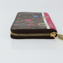 LOUIS VUITTON Monogram Zippy Wallet Giraffe Long Wallet M62085 LV Auth 152241-5