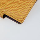 LOUIS VUITTON Epi Agenda Mini Day Planner Cover Yellow R20059 Auth 152242-16