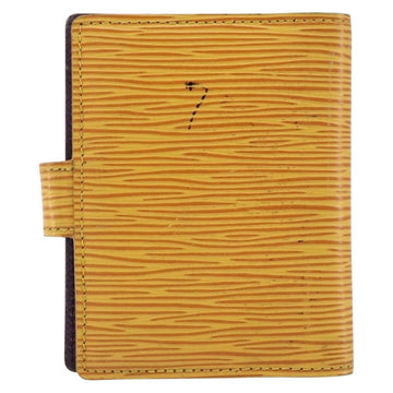 LOUIS VUITTON Epi Agenda Mini Day Planner Cover Yellow R20059 Auth 152242 - 0