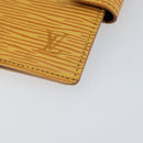 LOUIS VUITTON Epi Agenda Mini Day Planner Cover Yellow R20059 Auth 152242-7
