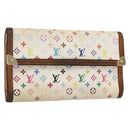 LOUIS VUITTON Multicolor Porte Tresor International Wallet M92659 Auth 152244-1