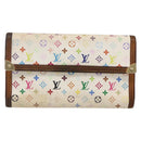 LOUIS VUITTON Multicolor Porte Tresor International Wallet M92659 Auth 152244-13