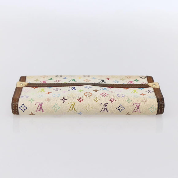 LOUIS VUITTON Multicolor Porte Tresor International Wallet M92659 Auth 152244