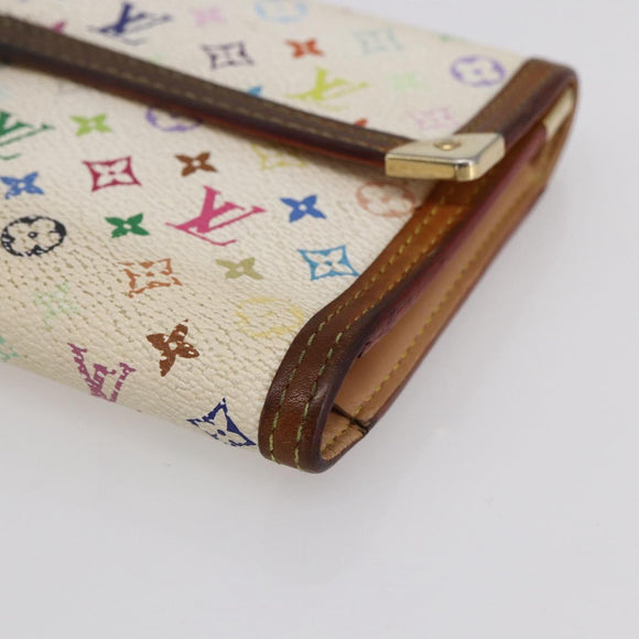 LOUIS VUITTON Multicolor Porte Tresor International Wallet M92659 Auth 152244