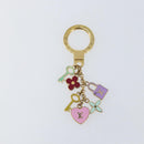 LOUIS VUITTON Porte Cles Pretty Charm metal Multicolor M66145 LV Auth 152247V-2