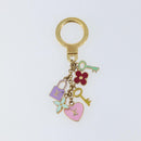 LOUIS VUITTON Porte Cles Pretty Charm metal Multicolor M66145 LV Auth 152247V-5
