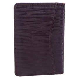 LOUIS VUITTON Epi Organizer De Poch Card Case Purple M6358K LV Auth 152248 - 0