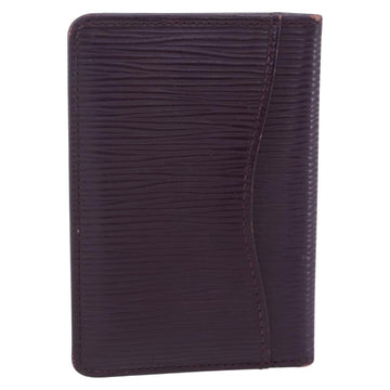 LOUIS VUITTON Epi Organizer De Poch Card Case Purple M6358K LV Auth 152248 - 0