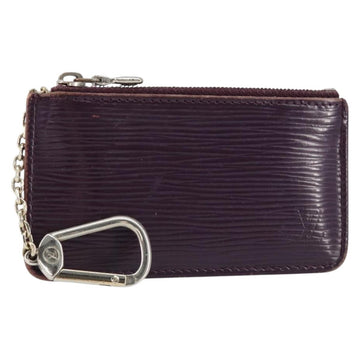LOUIS VUITTON Epi Pochette Cles NM Coin Purse Purple M6660K LV Auth 152249