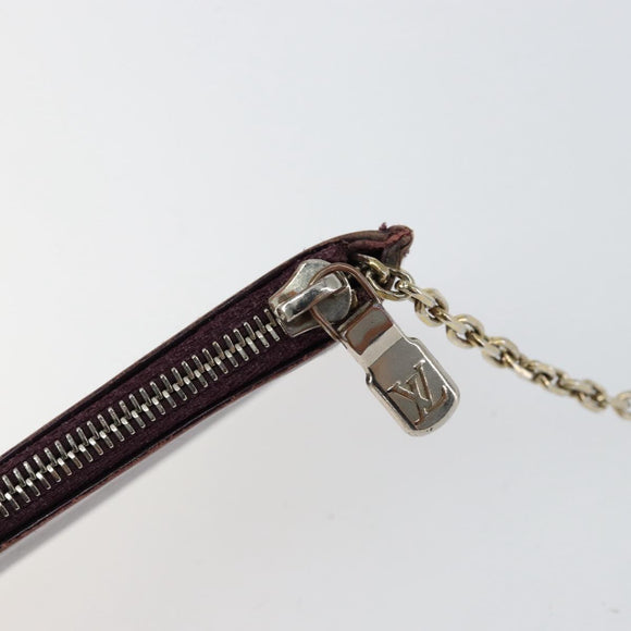 LOUIS VUITTON Epi Pochette Cles NM Muntbuidel Paars M6660K LV Auth 152249