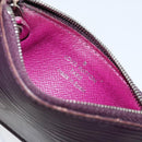 LOUIS VUITTON Epi Pochette Cles NM Coin Purse Purple M6660K LV Auth 152249-10