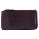 LOUIS VUITTON Epi Pochette Cles NM Muntbuidel Paars M6660K LV Auth 152249-13