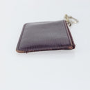 LOUIS VUITTON Epi Pochette Cles NM Muntbuidel Paars M6660K LV Auth 152249-3