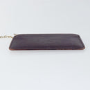 LOUIS VUITTON Epi Pochette Cles NM Coin Purse Purple M6660K LV Auth 152249-6
